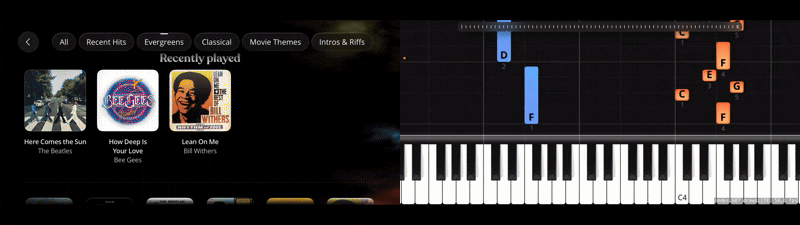 Artie felt completely different way to learn piano. AI really personalises the learning experience.