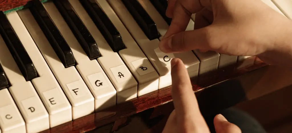Many beginners think they need to memorise the entire keyboard straight away. You don't.
