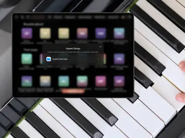 The best way to learn your favorite piano song is to import it into Artie