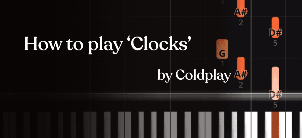 Learn how to play Clocks by Coldplay on piano 