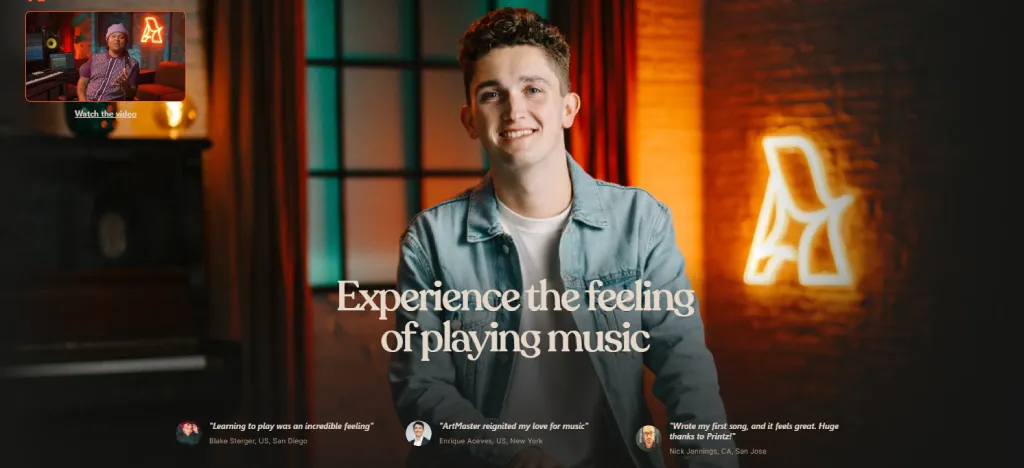 Try out ArtMasters trial for free piano courses